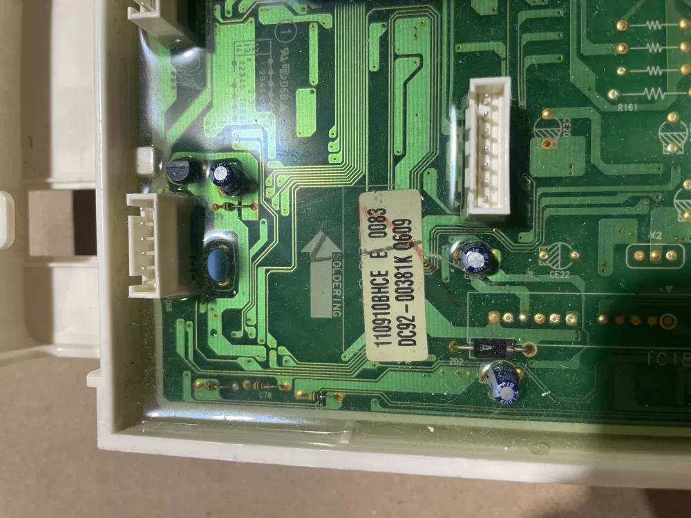 Samsung DC92-00381K AP5324657 Washer Control Board AZ68382 | KMV218