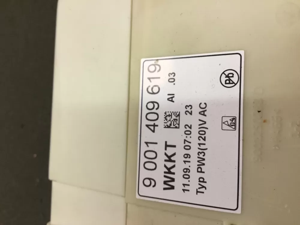 Bosch 9-001-409-619 Dishwasher Control Board AZ100283 | NRV405