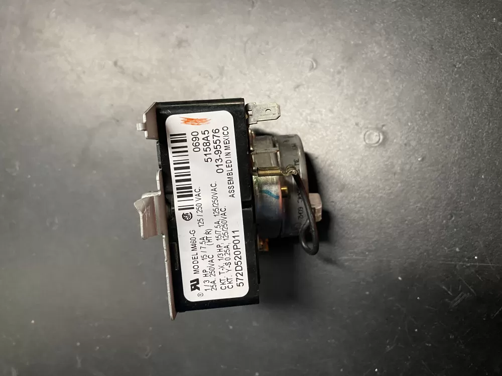 GE 572D520P011 WE4M247 Dryer Timer