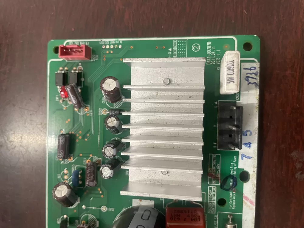 Samsung DA41-00707B Refrigerator Control Board Inverter