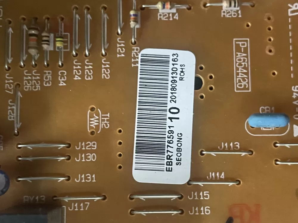 LG EBR77659110 Microwave Control Board Pcb Assembly Main AZ23665 | WM971