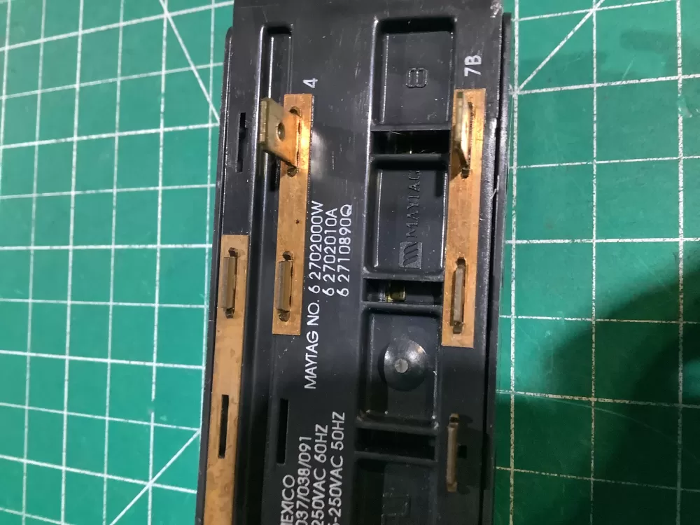 Maytag 62702010 Washer Temp Select Switch AZ149068 | NR2478