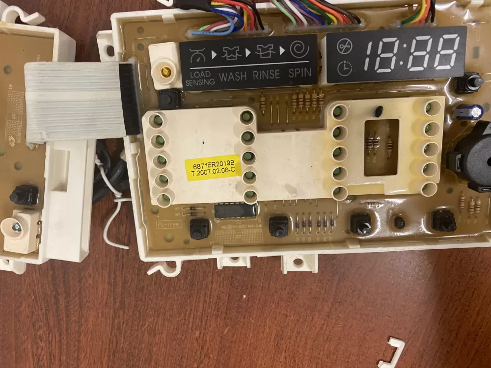 LG 6870EC9230A 6871ER2019B Washer Control Board AZ57781 | BKV473