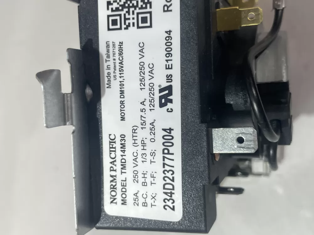 GE WE04X24550 234D2377P004 TMD14M30 Dryer Timer AZ205842 | Wm134