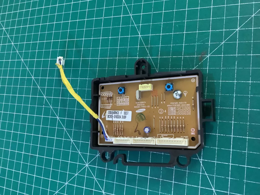Samsung DC92-01032A Washer Control Board AZ199968 | NR2755
