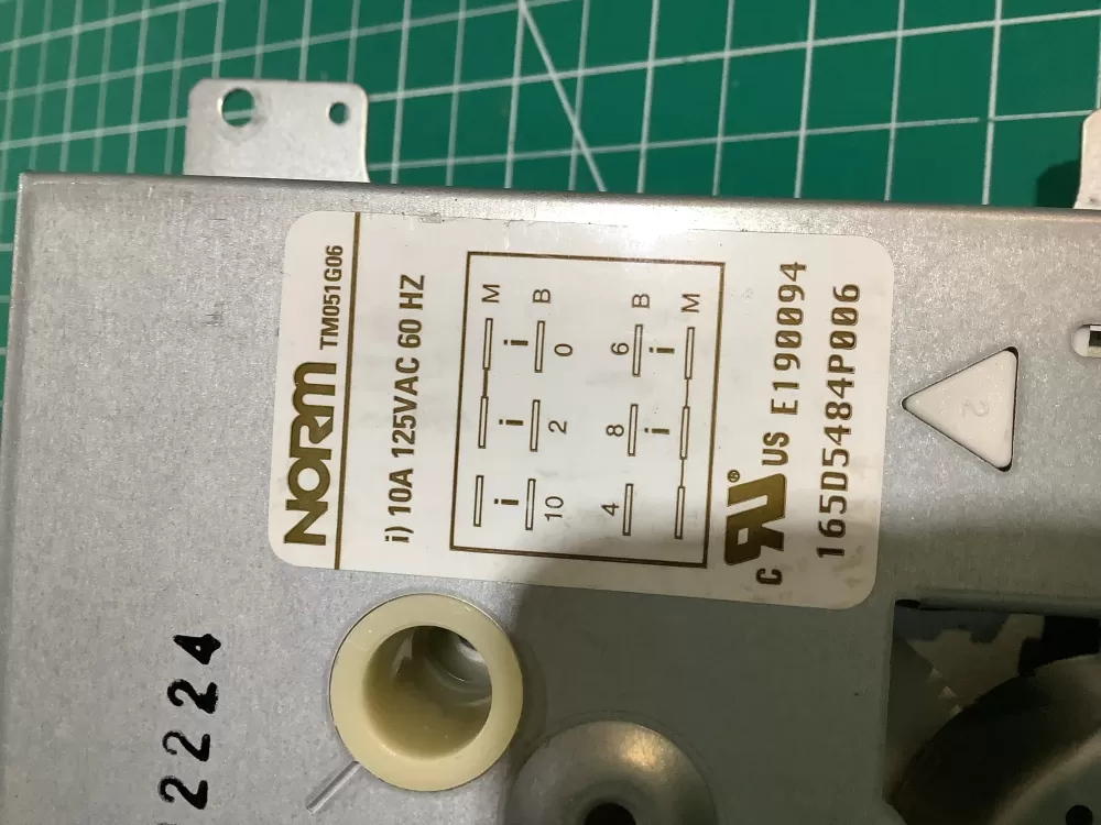 GE 165D5484P006 Dishwasher Timer AZ143014 | NR2399