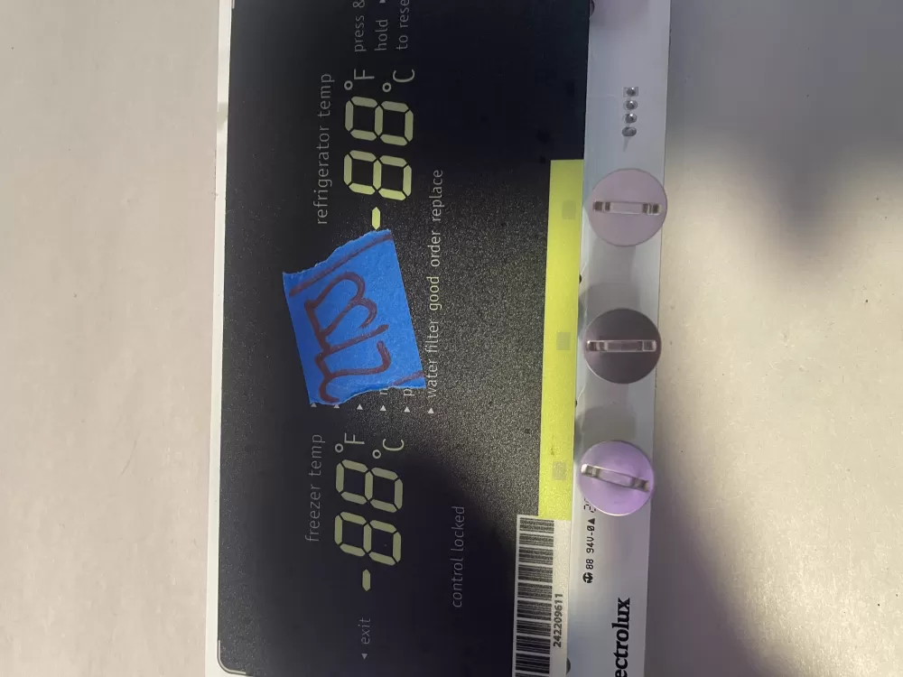 Frigidaire AP6285796 Refrigerator Display Control Board P# AZ198258 | KM2733