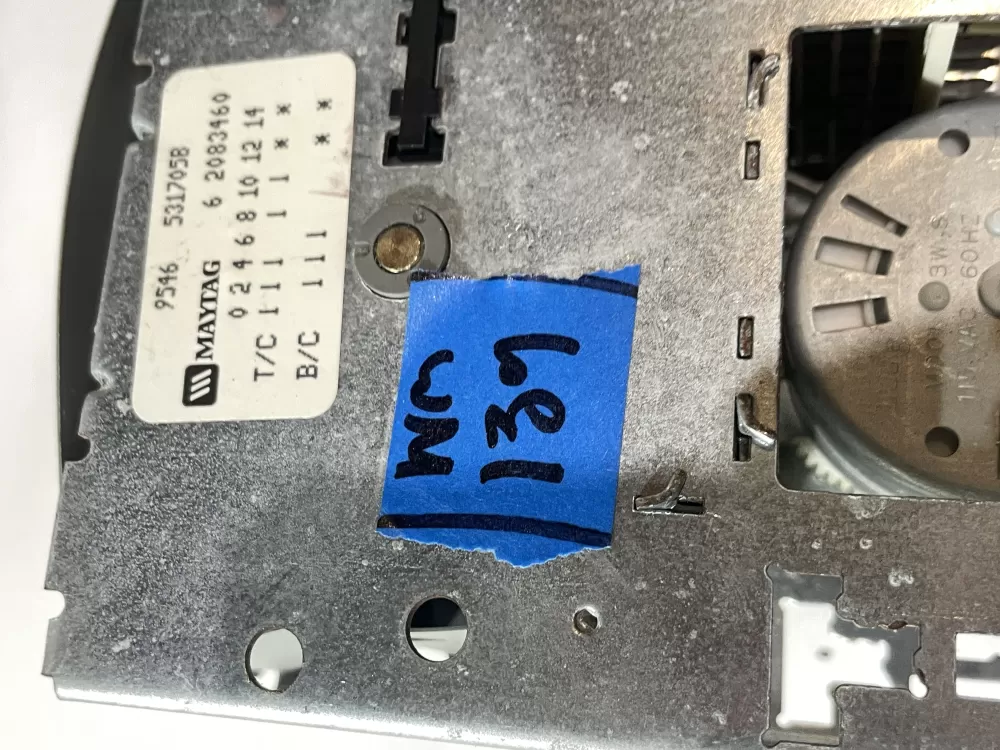 Maytag 62083460 6 2083460 WP22001255 AP6006208 Washer Timer 6 AZ205938 | Wm139