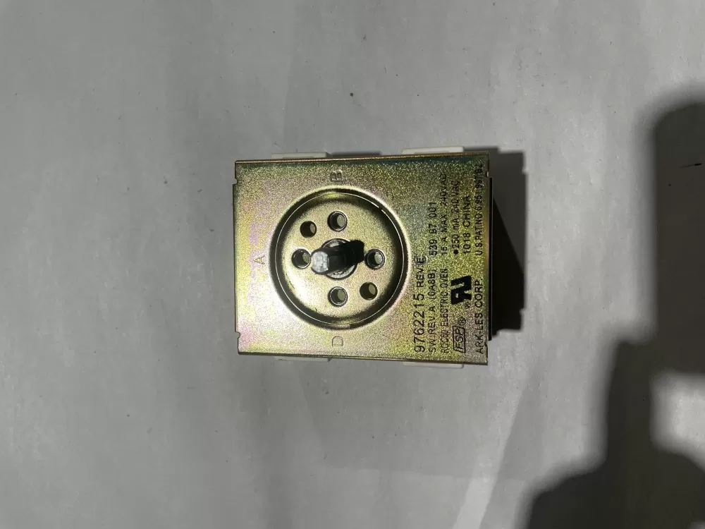 Whirlpool  Amana  Roper  Admiral  Estate 9762215 Genuine Kitchen Aid Infinite Switch