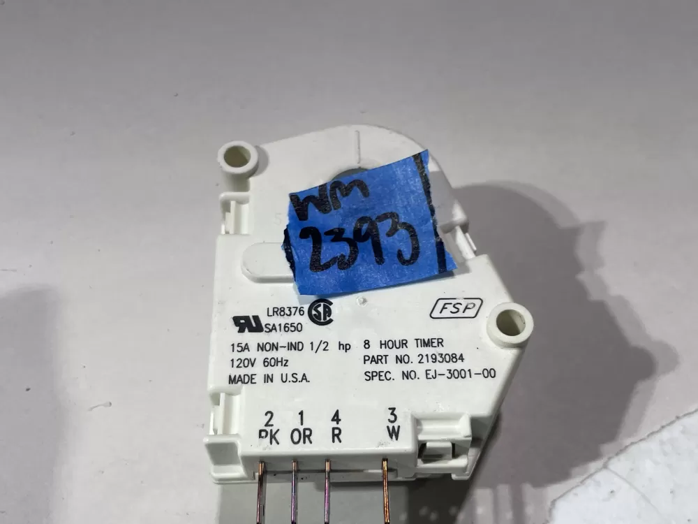 Whirlpool Kenmore W10822278 Refrigerator Defrost Timer AZ142299 | Wm2393