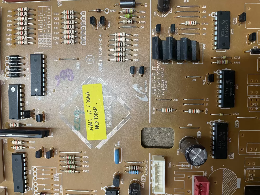 Samsung DA92 00384E Refrigerator Control Board AZ20303 | KM1649