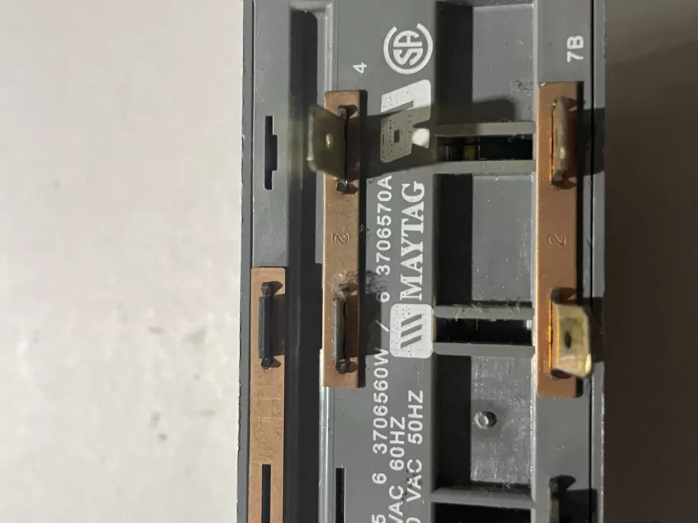 Maytag 6 3706570A Selector Switch AZ191105 | Wm1186