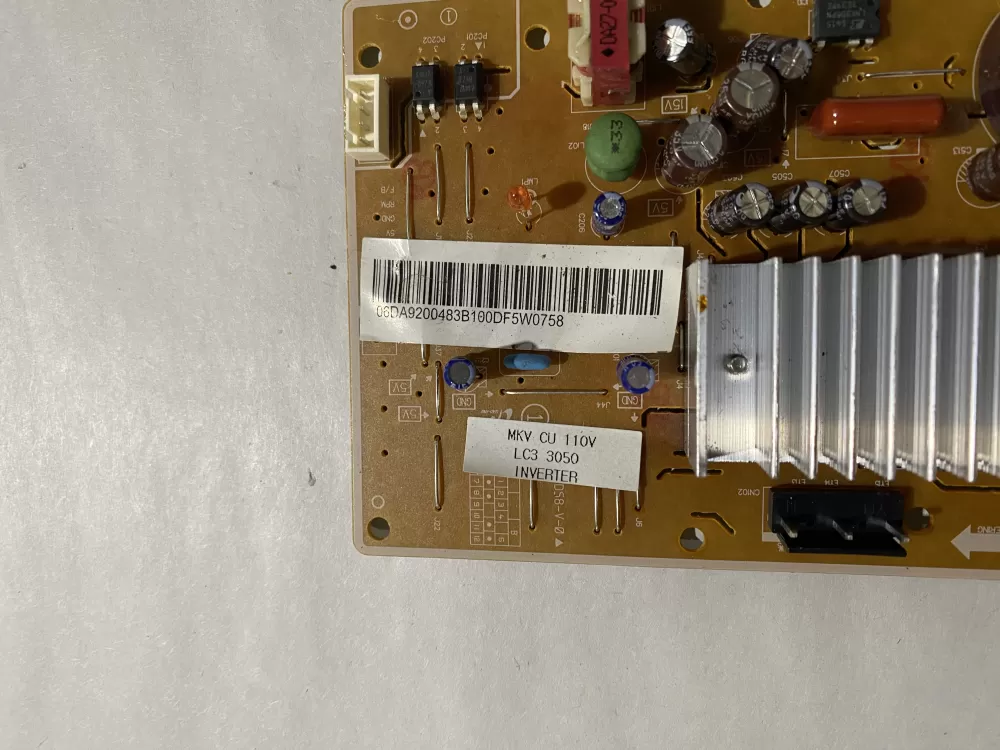 Samsung DA92-00483B Refrigerator Control Board Inverter AZ200277 | BK2800