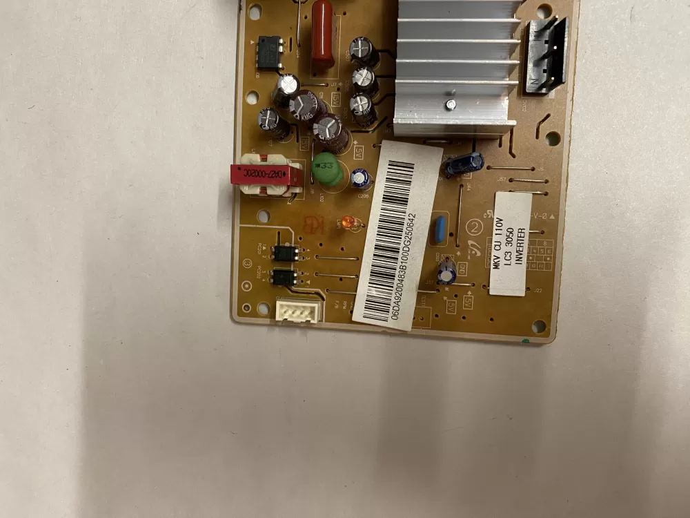 Samsung DA92-00483B Refrigerator Control Board Inverter AZ207143 | BK2148