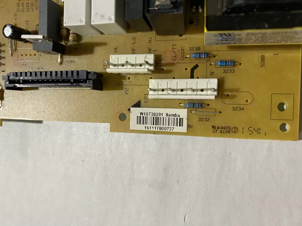 Whirlpool W10730291 W10810046 Microwave Control Board AZ199729 | BK2789