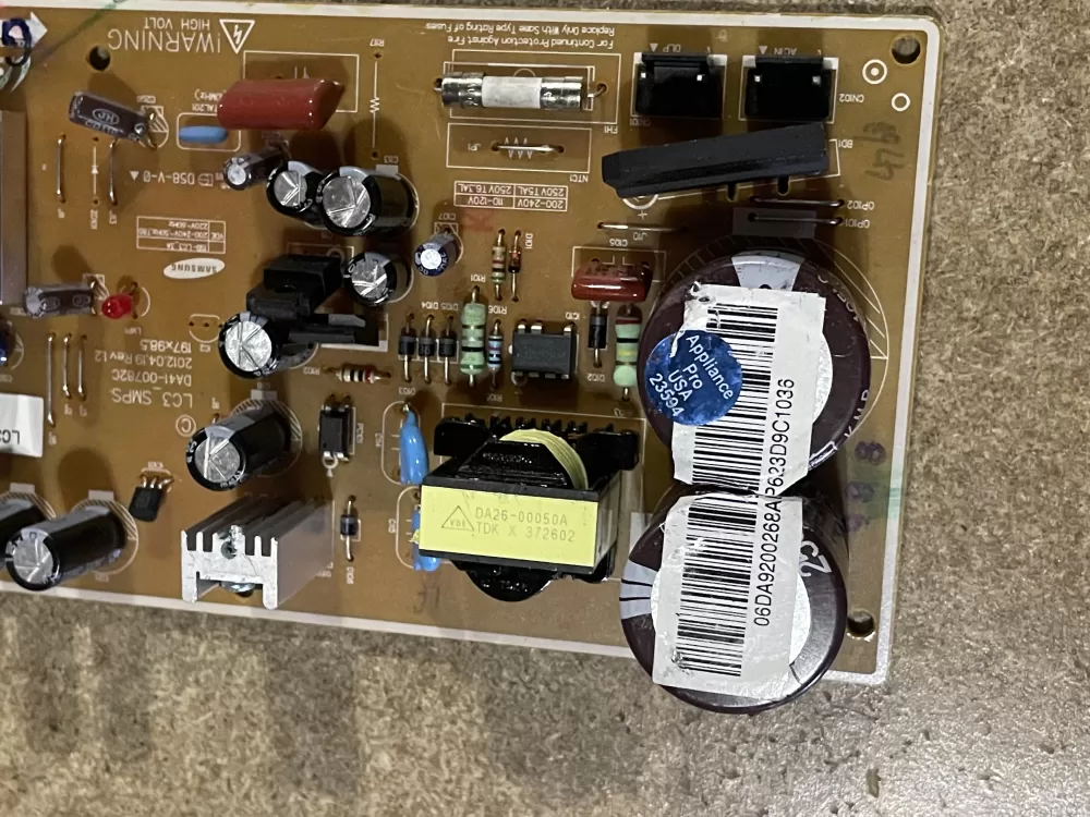 Samsung DA92-00268A Refrigerator Inverter Control Board AZ24702 | KM349