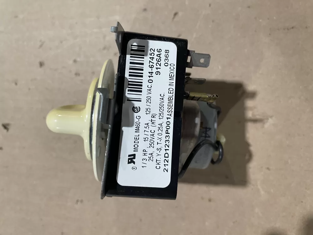 GE 212D1233P001 WE4M353 Dryer Timer