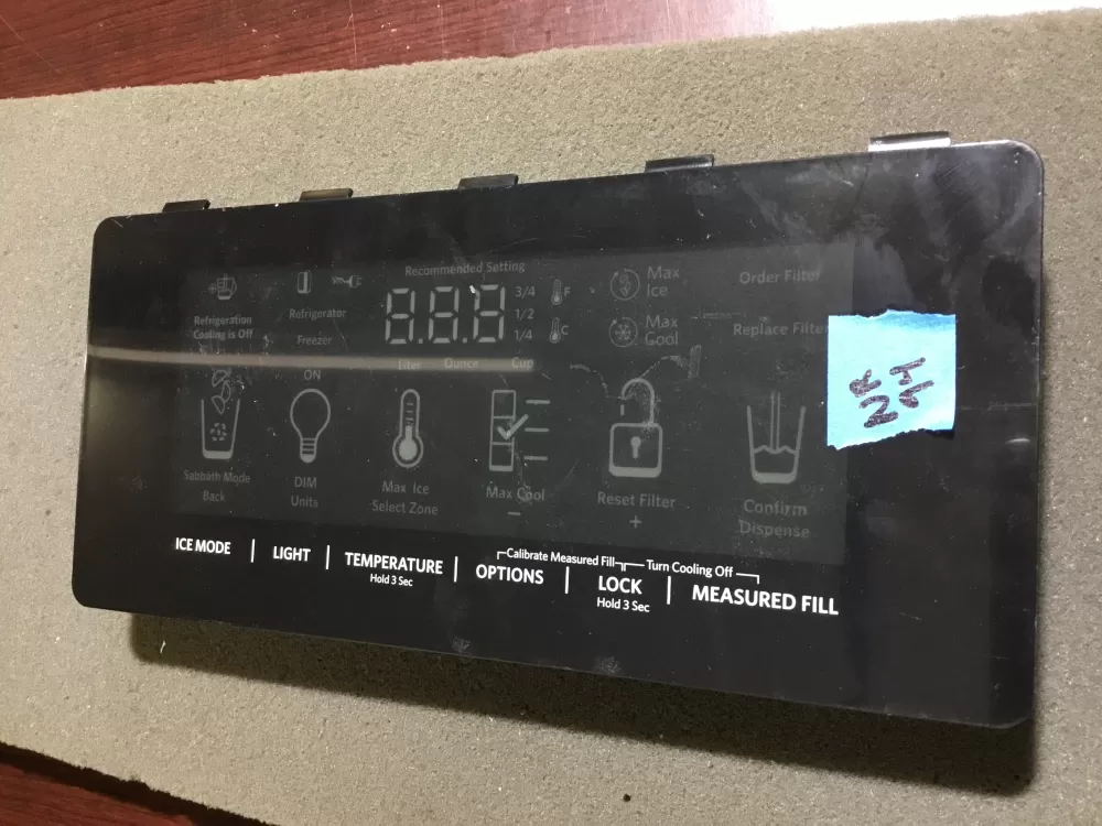 Whirlpool W11129551 Refrigerator Dispenser Control Board AZ95239 | NR94