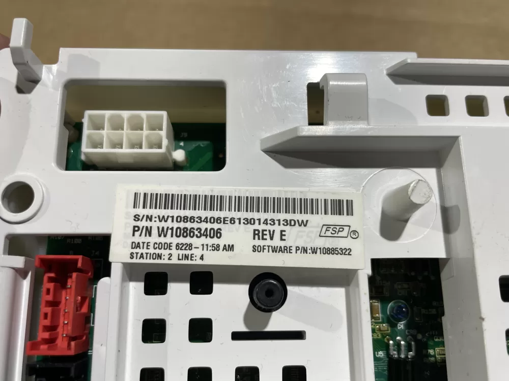 Maytag AP6261036 W10863406 W10885320 Washer Control Board AZ76602 | Wm1410