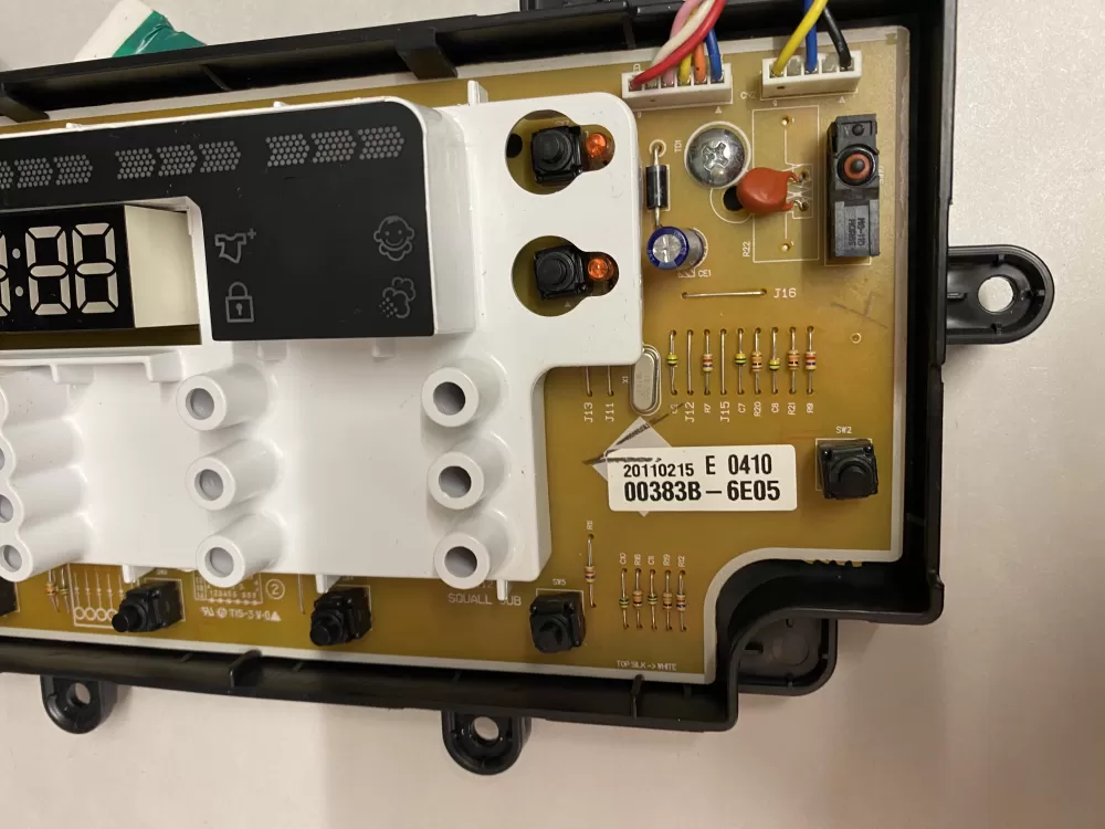 Samsung DC41 00145B Washer Control Board AZ207083 | BKV919