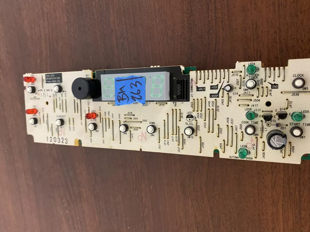 GE 2RC4B10191100 T09 2K9 Range Oven Control Board AZ27447 | BK263