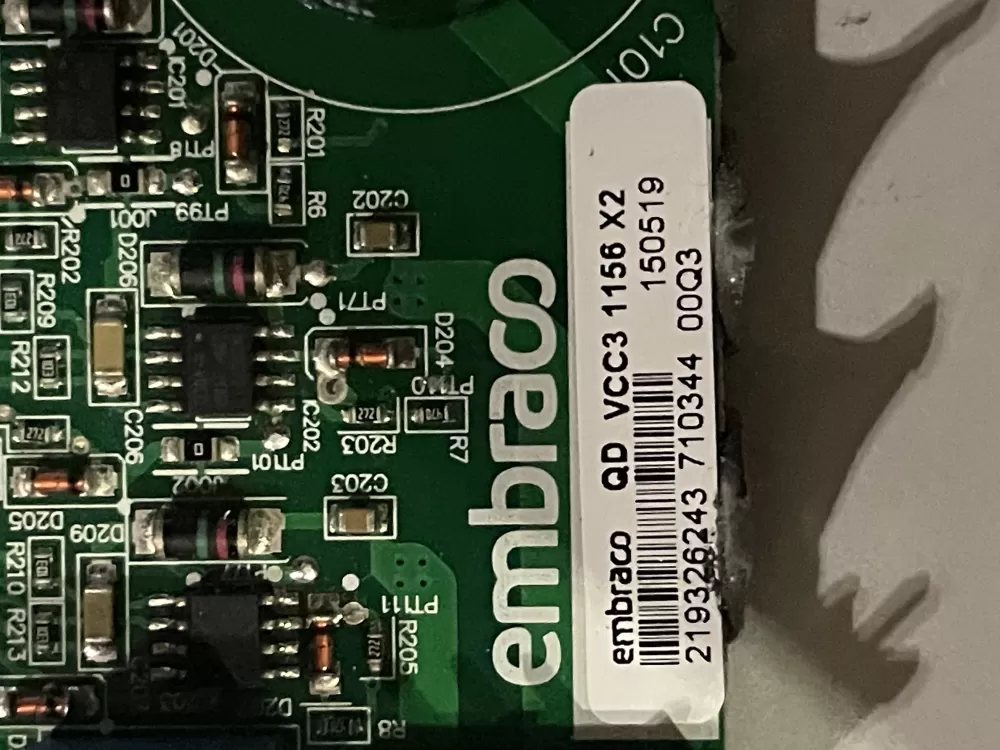 GE 219326243 VCC3 1156 X2 Refrigerator Inverter Control Board AZ33187 | Wm305