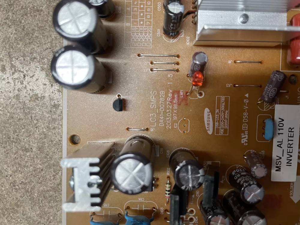 Samsung DA92-00215R Refrigerator Inverter Control Board AZ7668 | KM1579