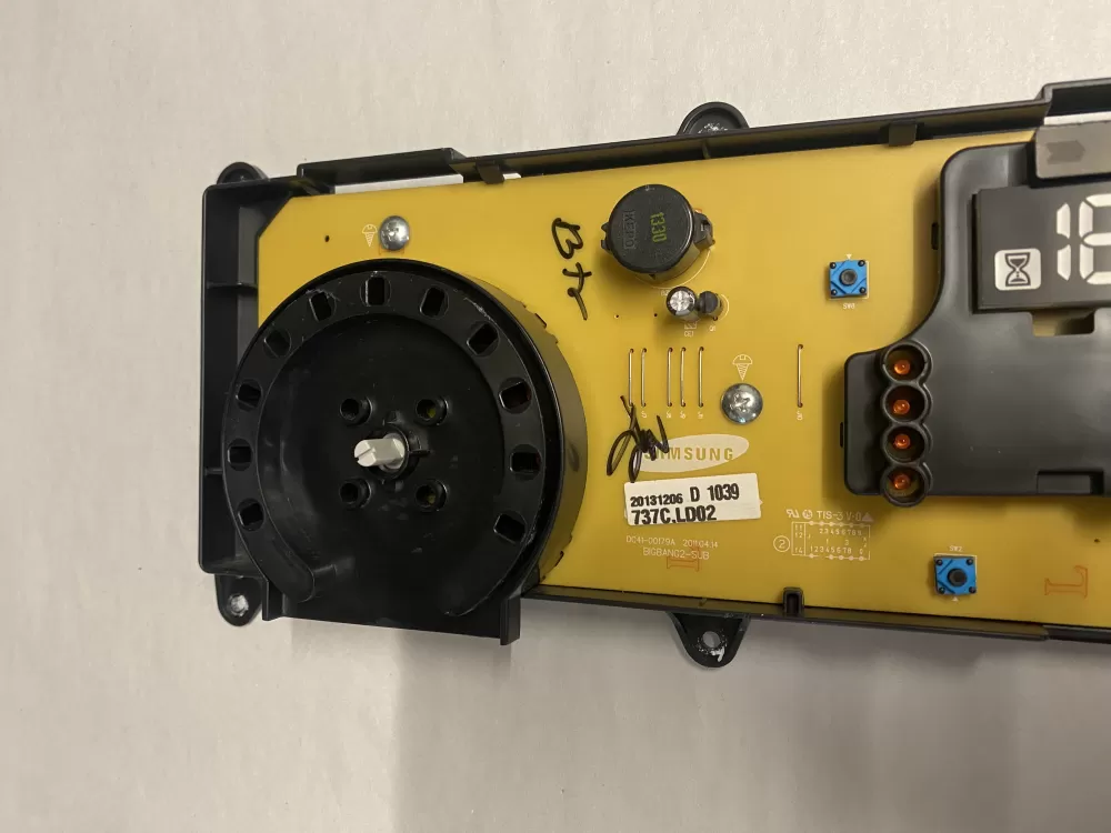 Samsung DC92-00737C Samsung Dryer Control Board AZ207755 | BKV921
