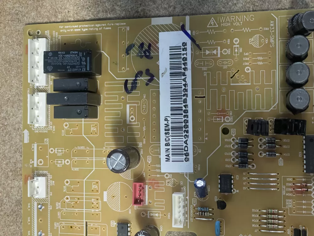 Samsung AP5620310 DA92 00384B Refrigerator Control Board AZ17106 | KM1480