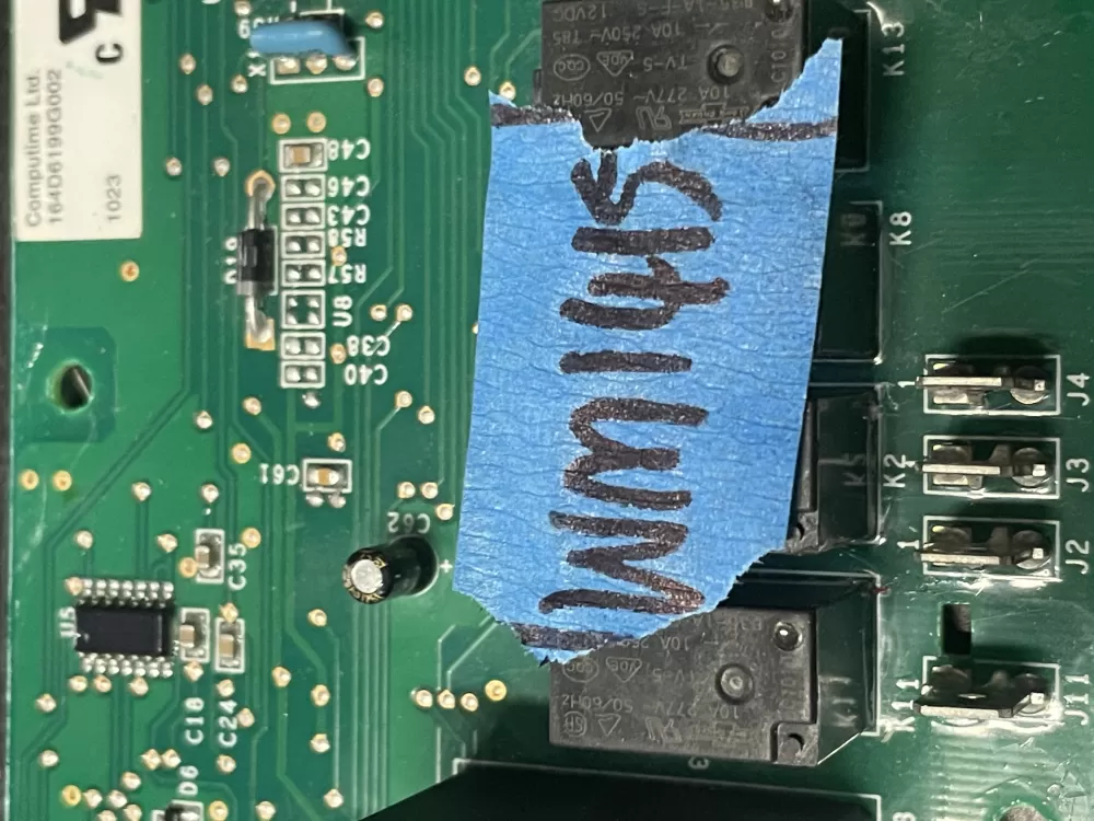 GE WB27T11060 164D6199G002 Oven Range Relay Control Board AZ6490 | WM1415