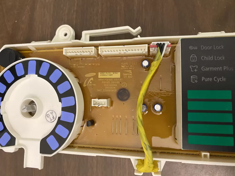 Samsung Dc94 02721j Washer Control Board User Interface Main AZ102368 | BK909