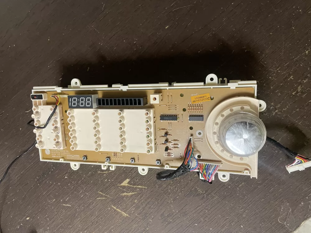 LG 6870EC9093B 6870EC9081F Dryer Control Board Pid AZ44483 | Wmv65