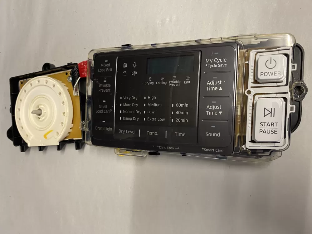 Samsung DC92-01607H DC9201607H Dryer Control Board Interface