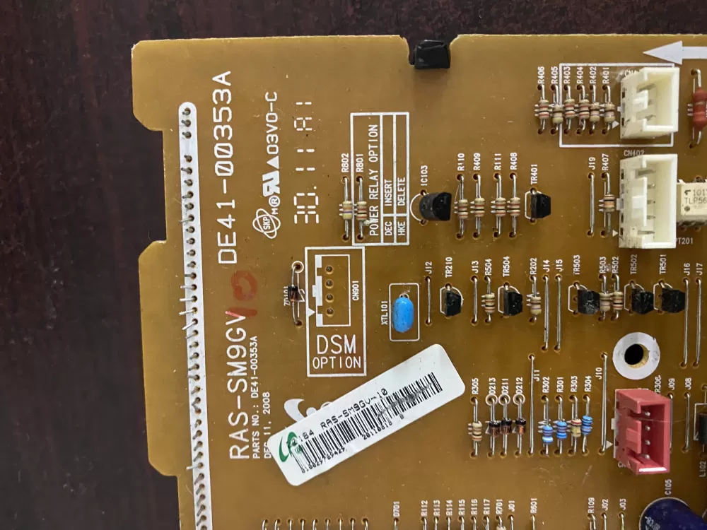 Samsung DE41 00353A Oven Range Control Board AZ33067 | BK1683
