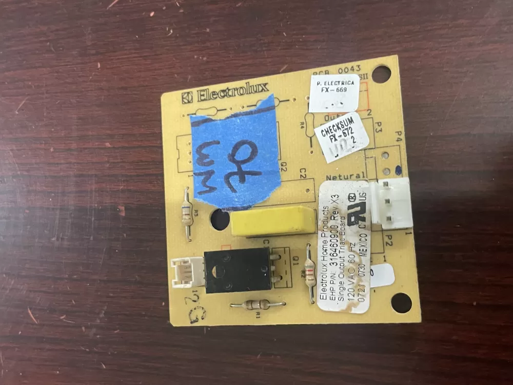 Frigidaire Kenmore AP3960285 316460900 Control Board Relay AZ83109 | Wm70