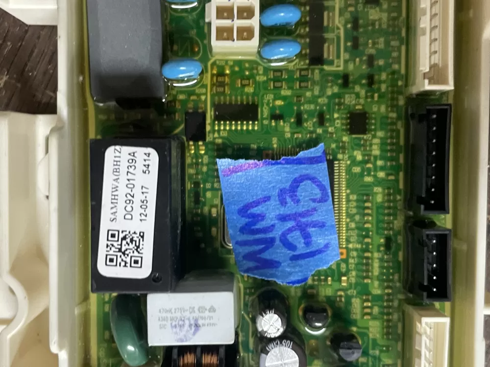 Samsung DC92 01739A Washer Control Board AZ41134 | Wm1712