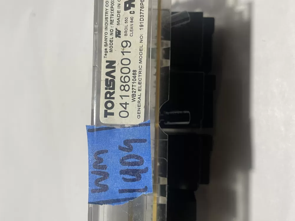 Kenmore Hotpoint GE WB27K10214 Range Control Board AZ130723 | Wm1909