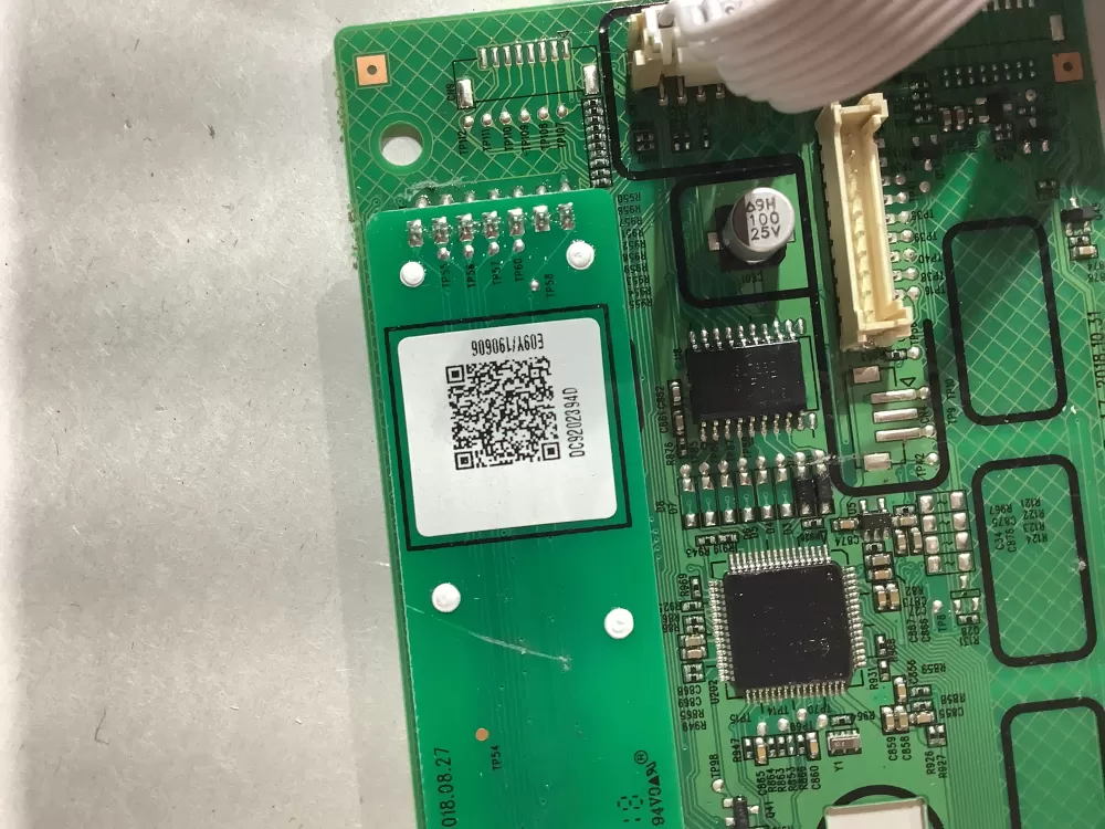 Samsung DC92-02394D Washer Display Control Board AZ183571 | ZC2705