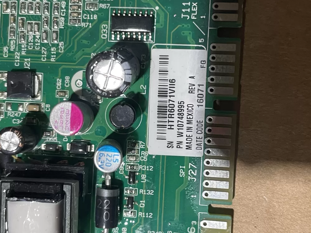 Whirlpool W10748995 Washer Control Board whirlpool Front Load AZ89462 | Wmv576