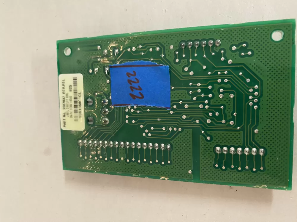 KitchenAid WP2307037 Refrigerator Temperature Control Board AZ201731 | BK2222