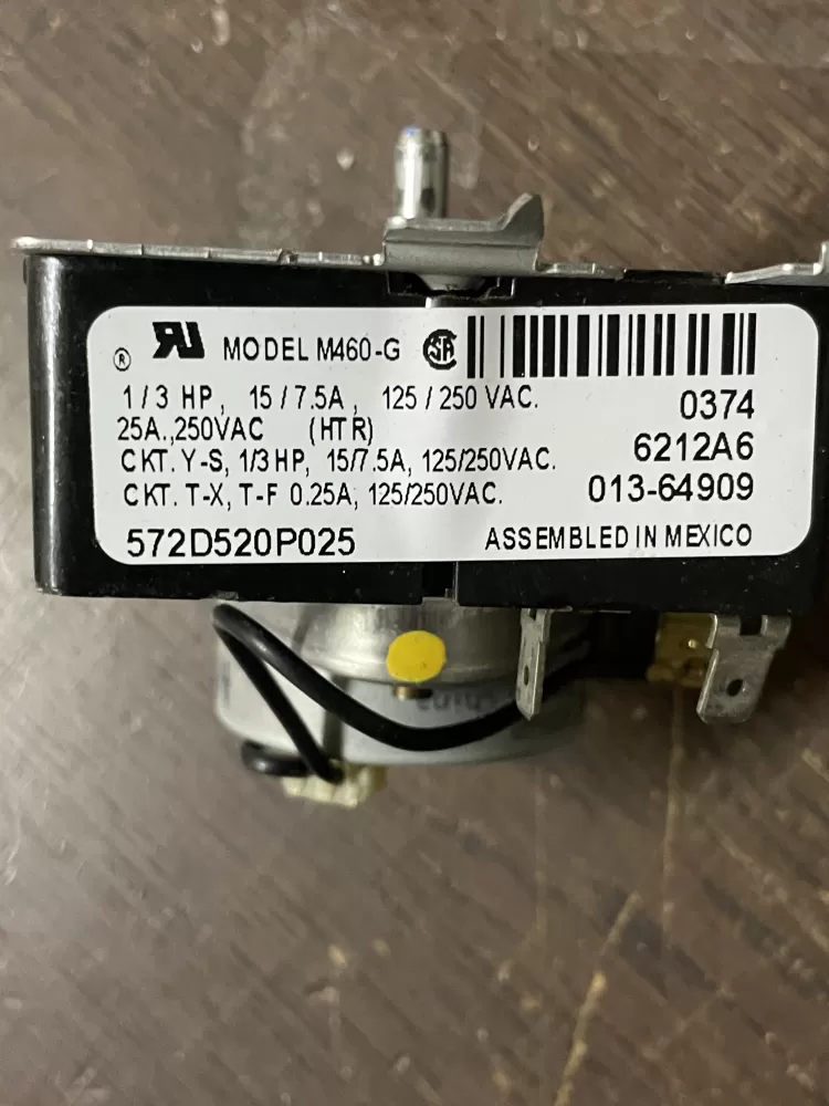 GE 572D520P025 Dryer Timer AZ43700 | Wm1493