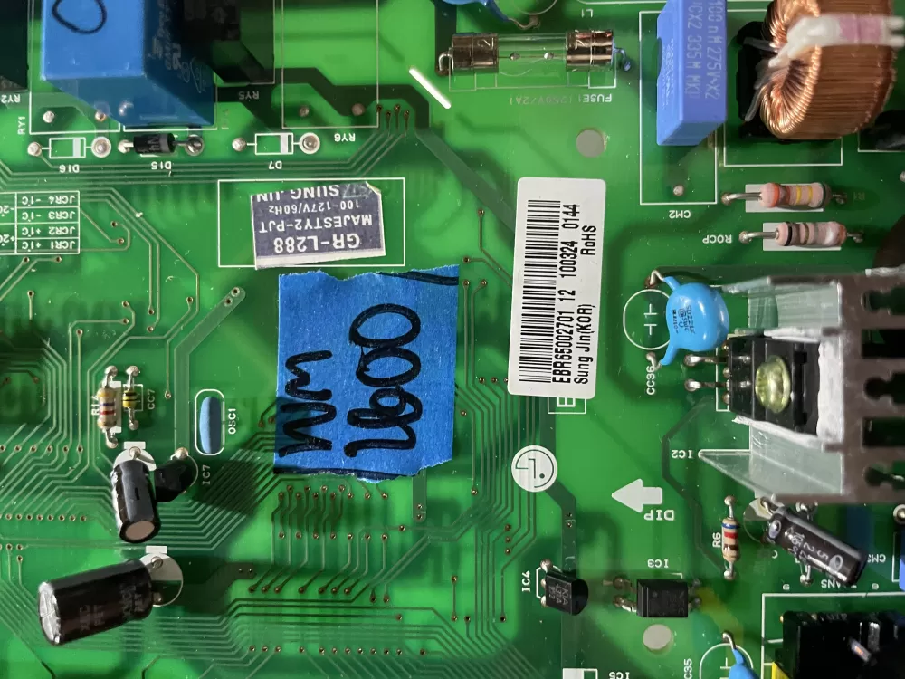 LG Kenmore EBR65002701 EBR65002707 Refrigerator Control Board AZ191545 | Wm1600