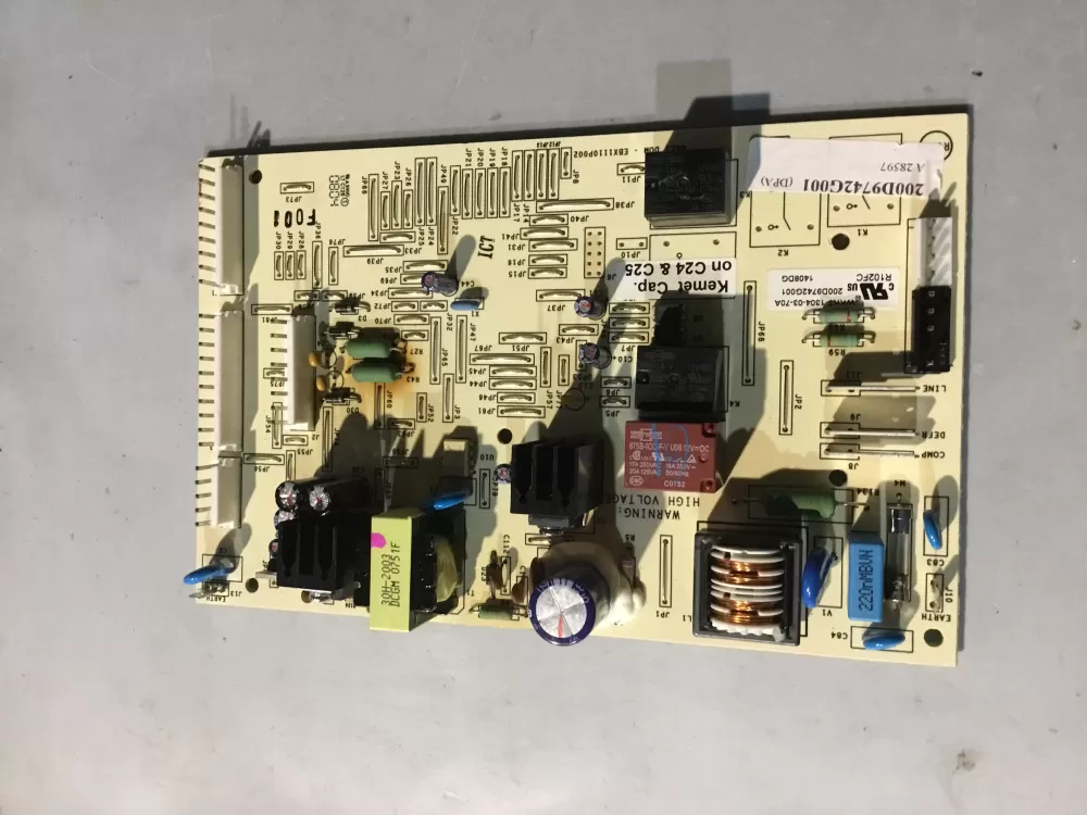 GE EBX1110P002 200D49742G001 Fridge Control Board AZ117184 | BG2167