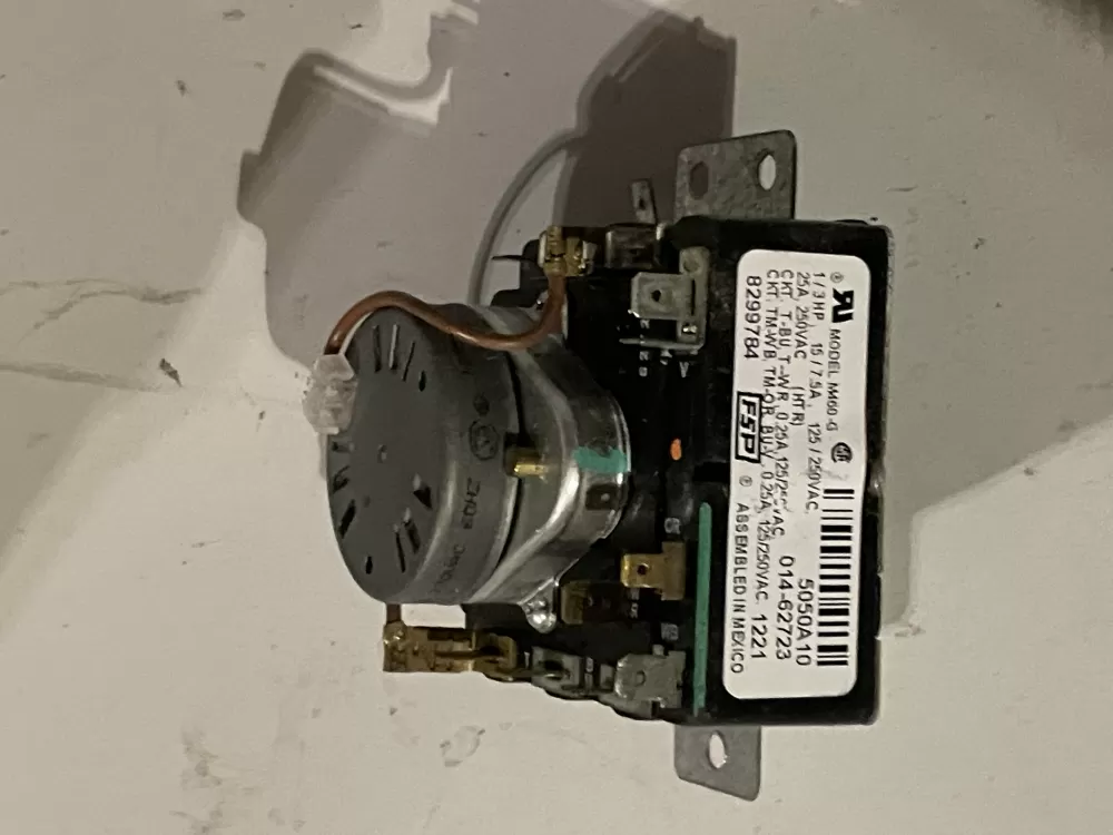 Whirlpool  Kenmore WP8299784  AP6012590  8299784  909733  014-62723  PS11745800 Dryer Timer