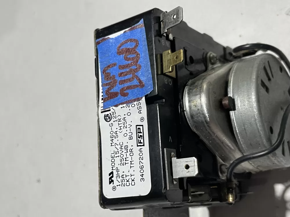 Whirlpool 3406720A PD00055932 3406720 529119 Dryer Timer AZ146546 | Wm2460