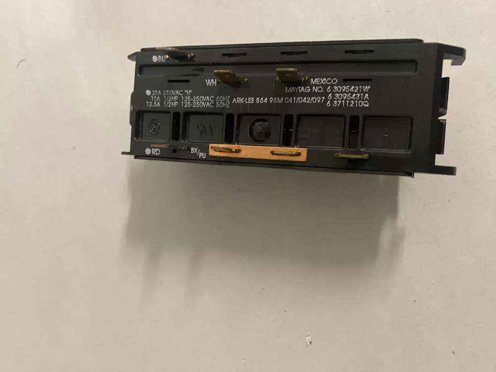 Maytag 6 3095421W Dryer Switch AZ209015 | BK2438