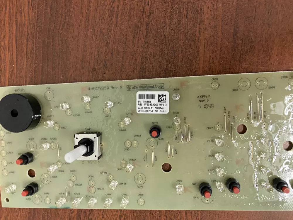 Whirlpool Maytag Amana W10252254 Washer Control Board AZ56452 | BK1982