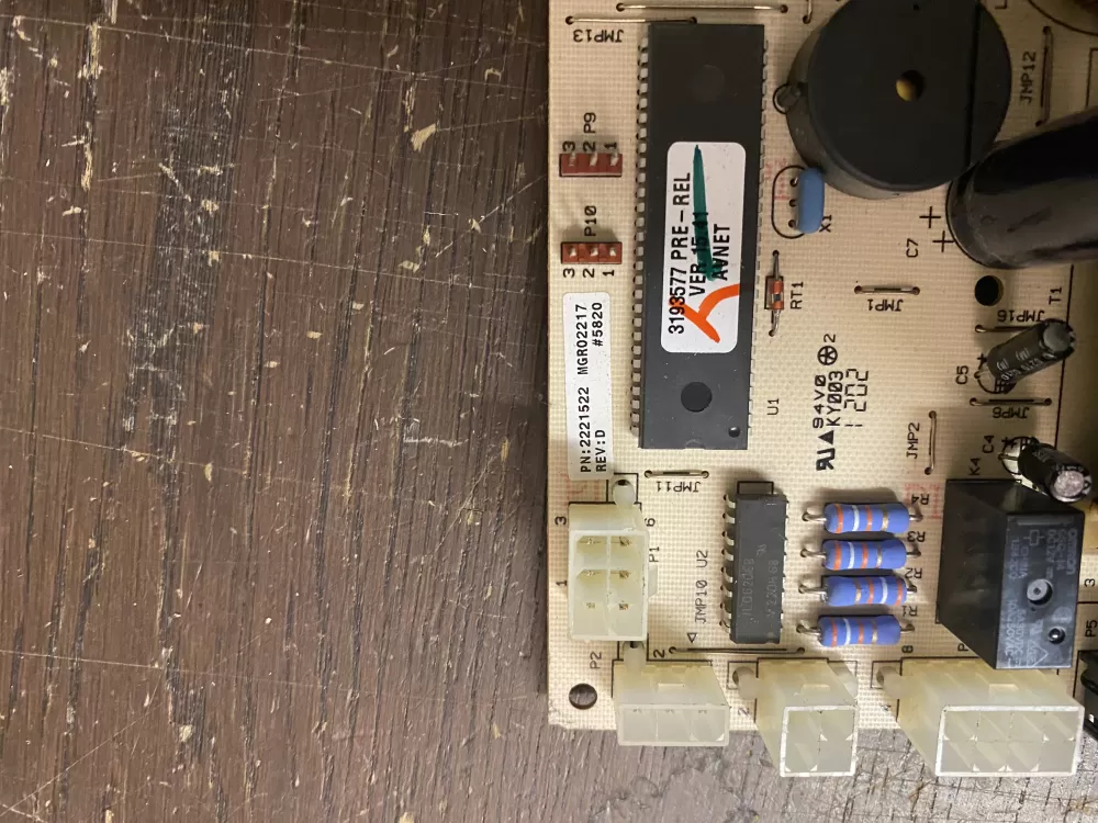 KitchenAid Whirlpool W10823805 Refrigerator Control Board AZ52533 | BK1870