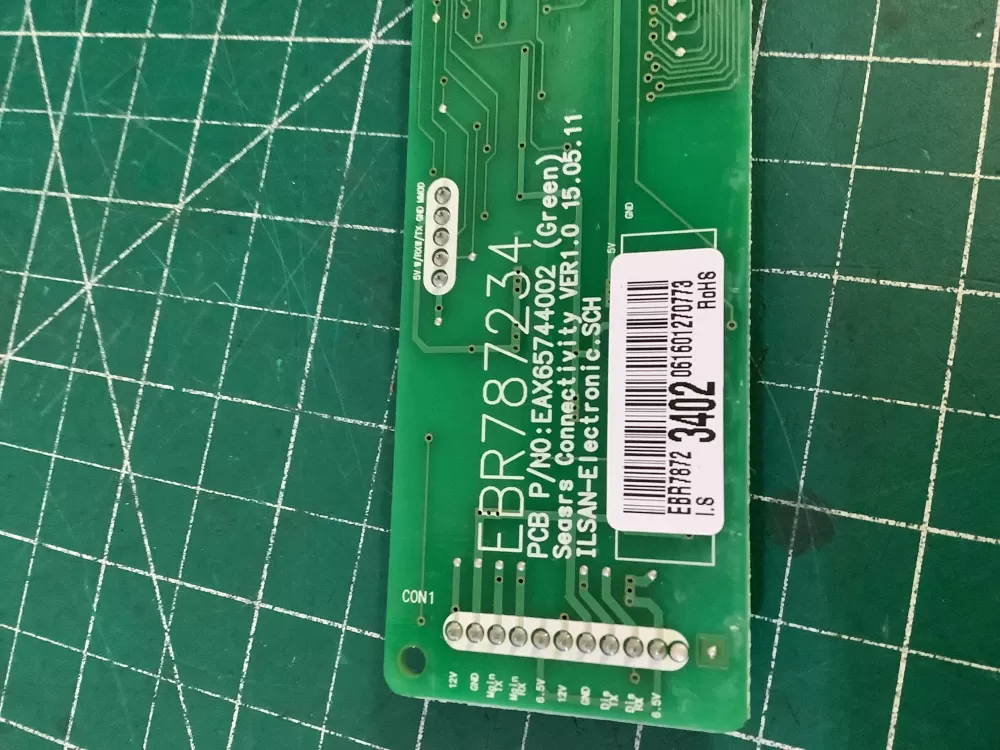 LG EBR78723402 Refrigerator User Interface Control Board AZ185454 | NR1835