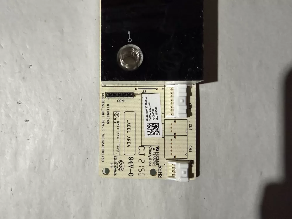 Whirlpool WRQA59CNKZ Refrigerator Display Board W11306617 AZ210078 | KM2300